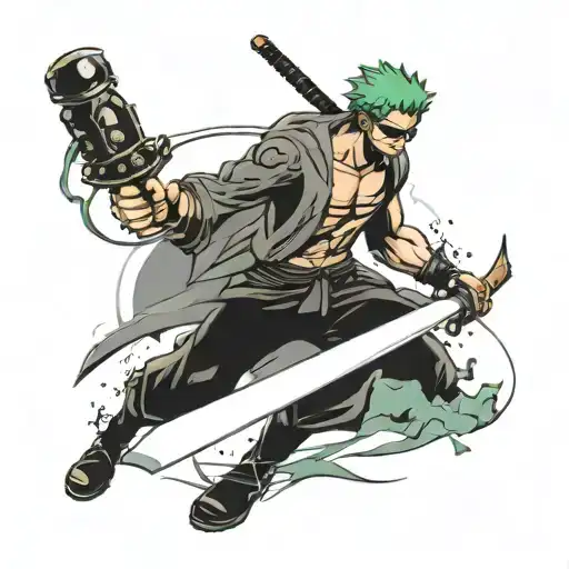 Anime Character Zoro Reference Or Essence Of Zoro One Piece