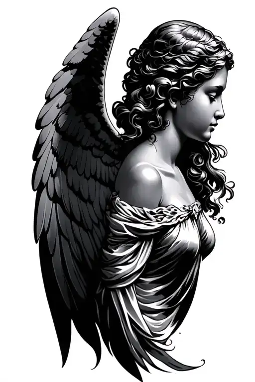 Angel Side Profile