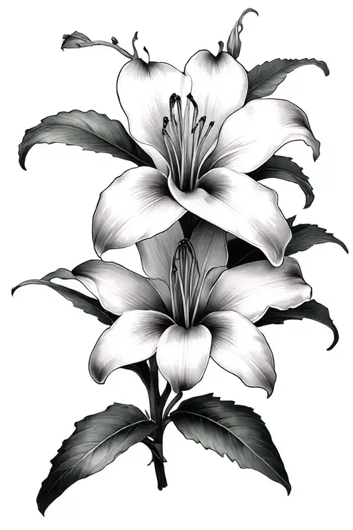 Steganography Of The Word Cumslut In A Tigerlilly Flower