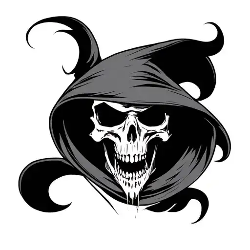 Reaper Of Death In A Style