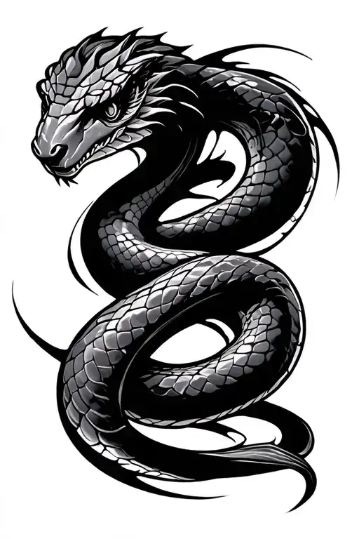 Infinite Snake With Motorcycle Streak