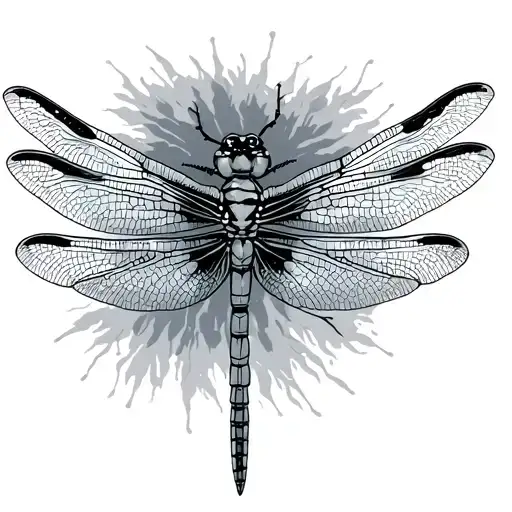 Dragonfly Small And Large