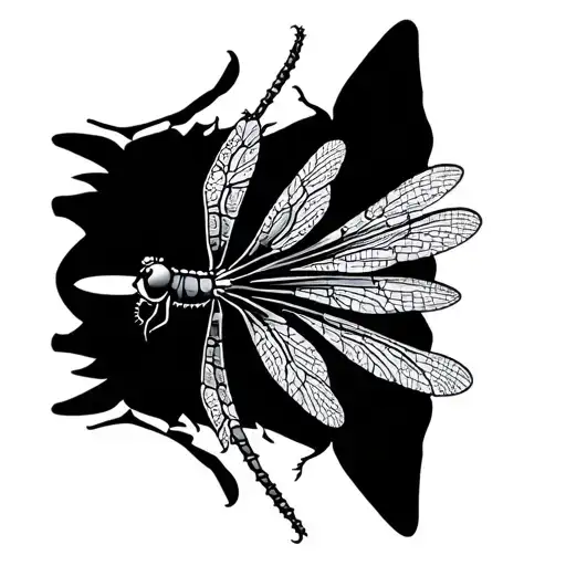 Dragonfly Small And Large