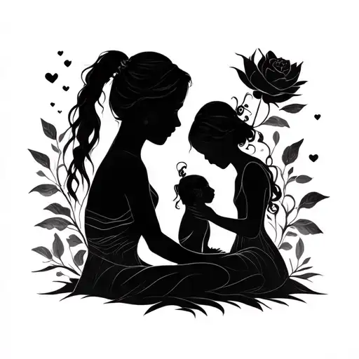 A Tattoo That Represents The Birth Of My 2 Daughters