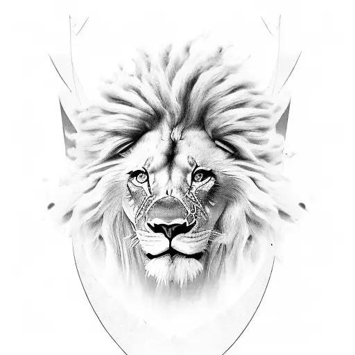 Lion And Lioness Love