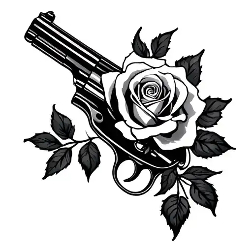 Rose And Gun