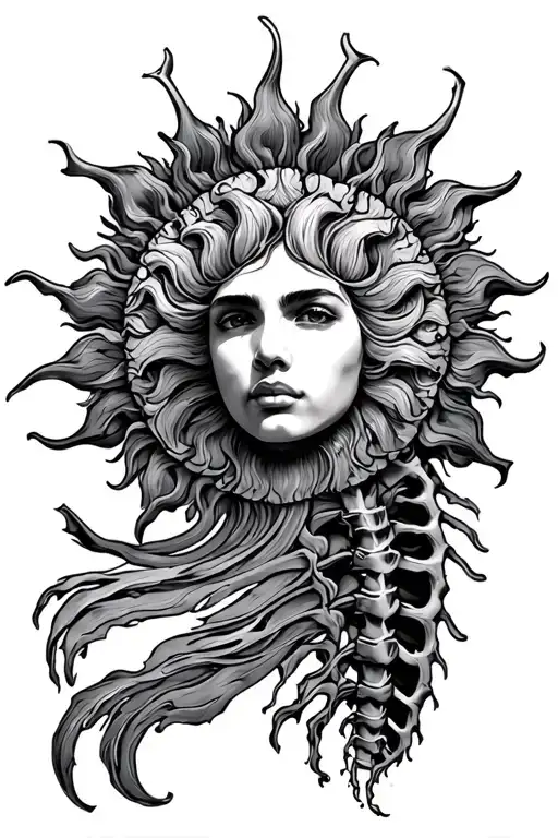 Argentinian Sun In Spine