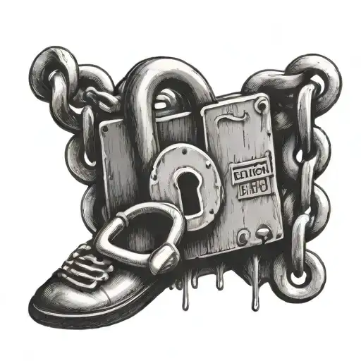 Padlock With Feet