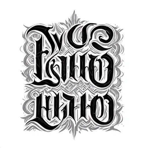 Two Word Ambigram Generator