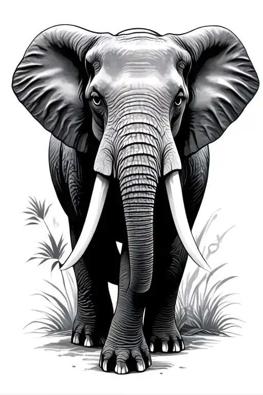 Elephant Standing