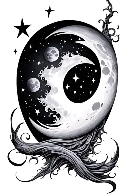 Moon And Star