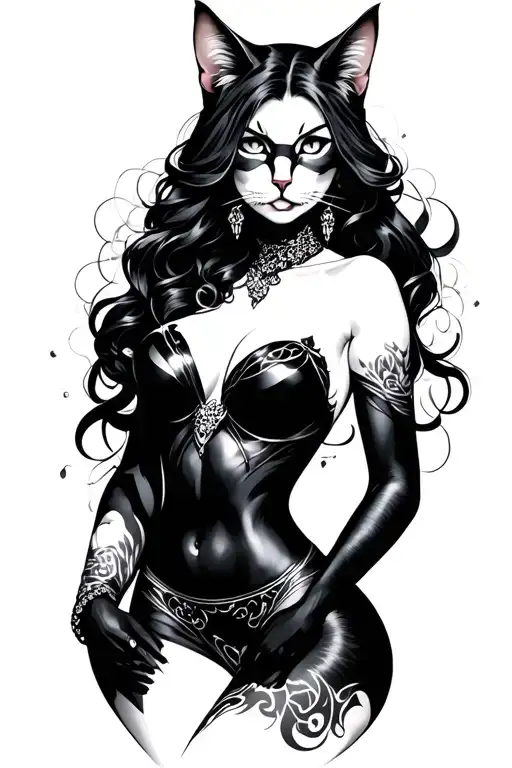 Cat Woman Sexy Woman