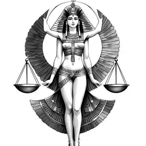 Maat Egyptian Goddess Of Balance