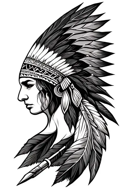 Indian Arrow Tattoo With The Nam Journi