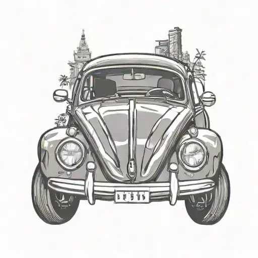 Fusca Car Driving