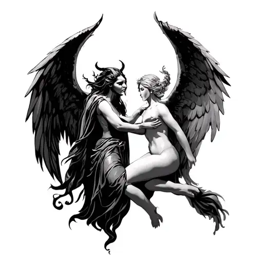 Demon Vs Angel Mother