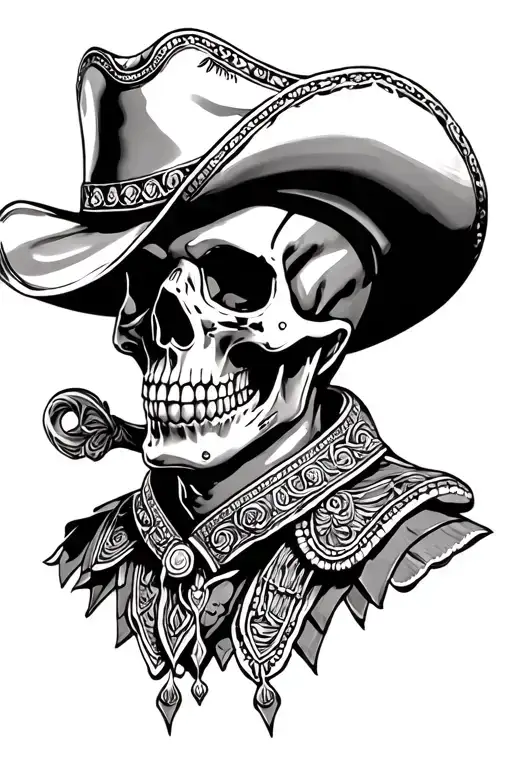 Charro Skull
