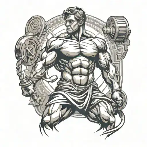 Physique Like A Bodybuilder Stoic Philosophy Stoic Virtues In The Background