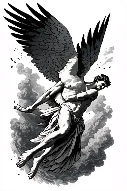 Angle Falling Icarus