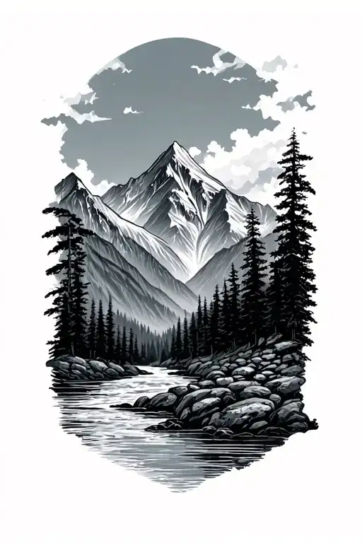 Mountain And River