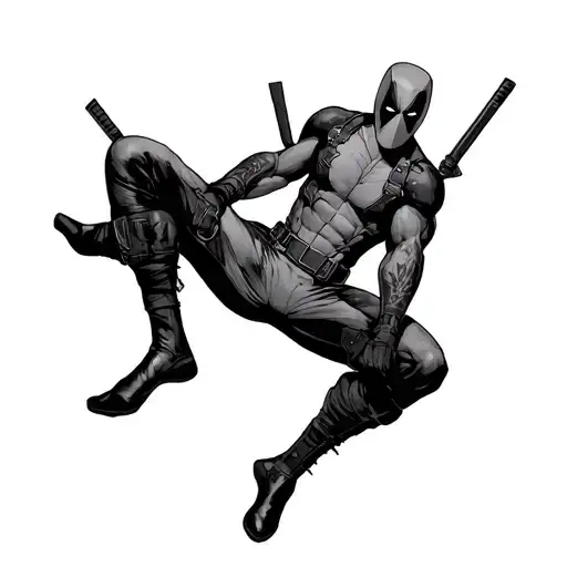 Maximum Effort From Deadpool In Fine Line