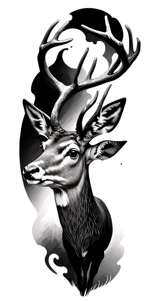 Deer Outdoor Landscape