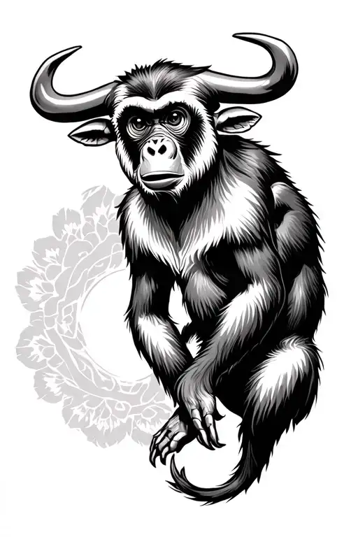 Japanese Ox Monkey