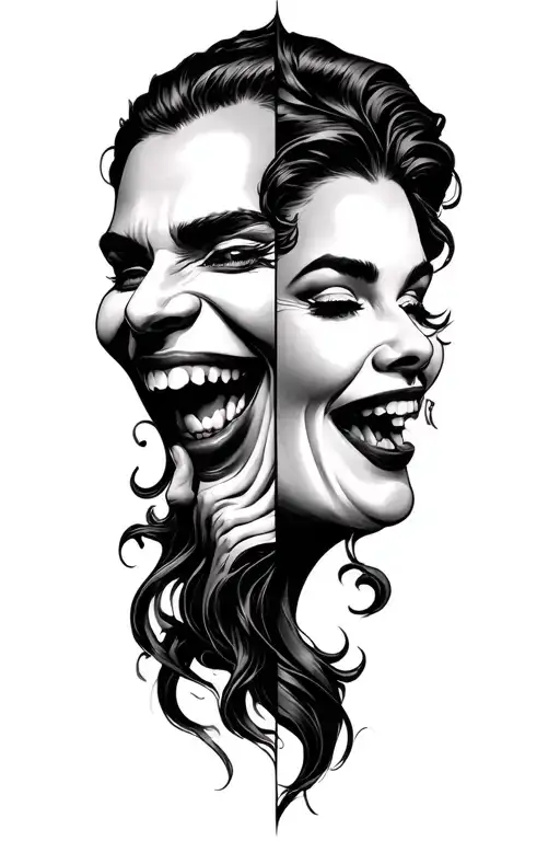 Laugh Now Cry Later Half Sleeve