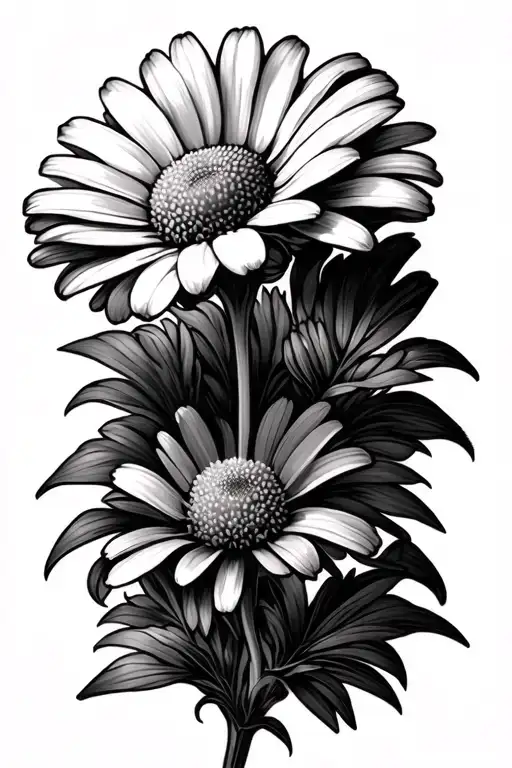 Daisy Flower Sweat Pea Flower