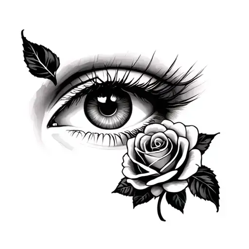 Eyes And Roses Background Black And Cards With Inicial N A L M