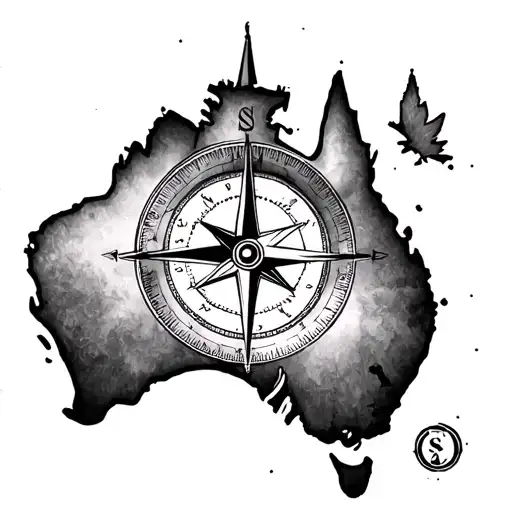 Australia And Compass