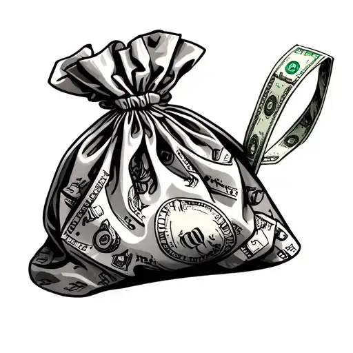 Ladies And Money Bag