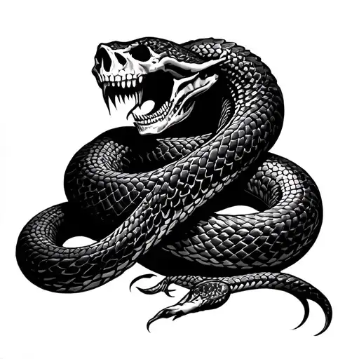 Death Snake Going Down