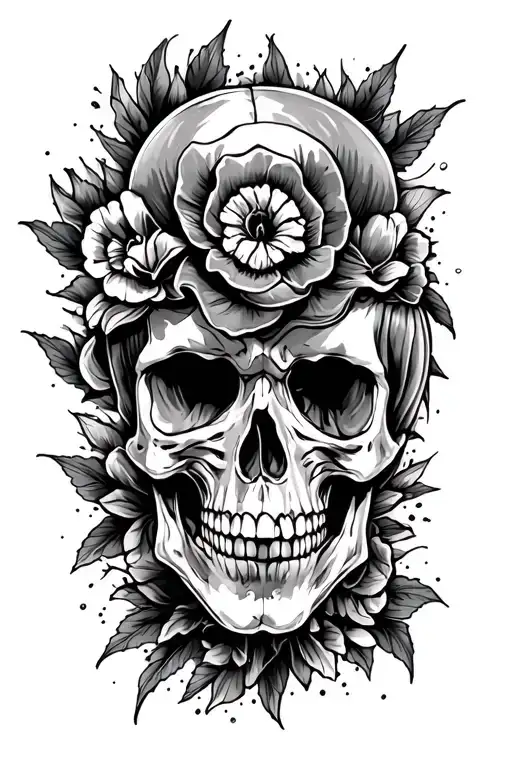 Rock And Roll Inspired Tattoo Featuring