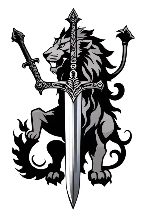 Lion And Sword