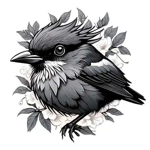 Neo Traditional Bird