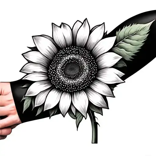 Sunflower Forearm Sleeve