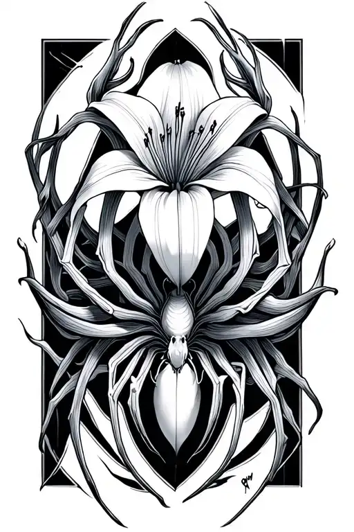 Spider Lilly Cyber Sigilism