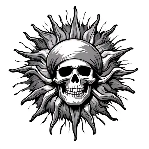 Sun With Pirate Inside