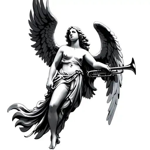 Angel With Trumpet