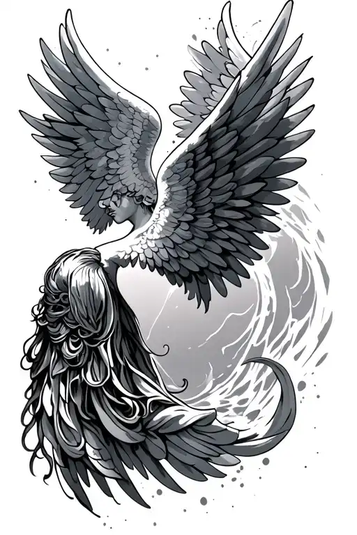 Angel Wings Surrounded