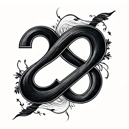 The Numbers 2 And 9 Clearly Connected With An Infinity Symbol