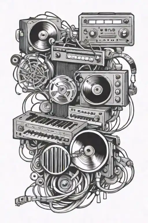 Music Faders And Knobs