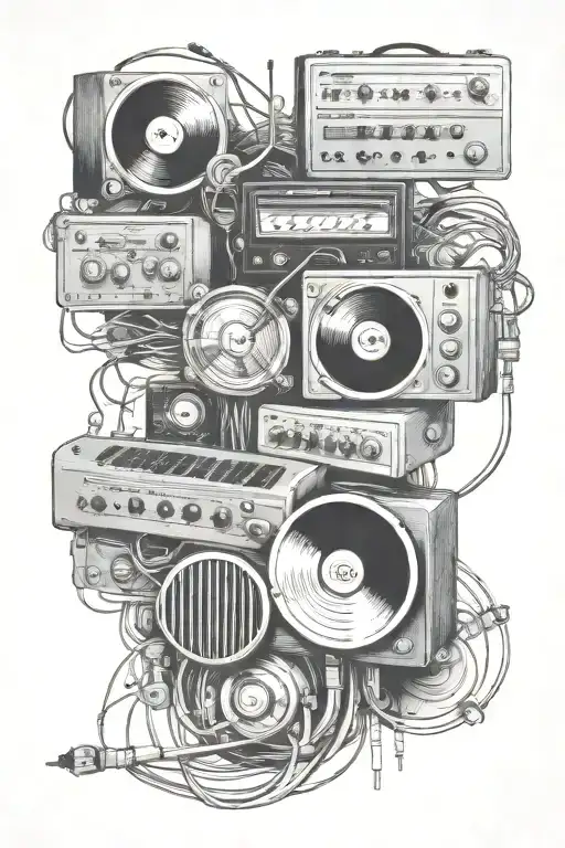 Music Faders And Knobs