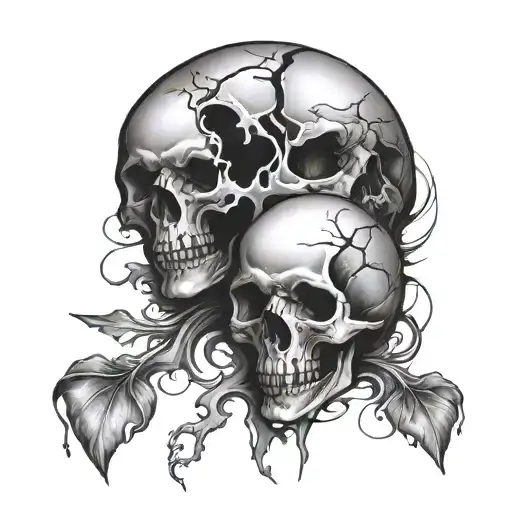 Broken Skull And Broken Heart And Long Road