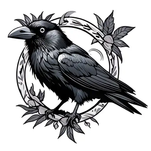 Crow And Oriboros Entertained