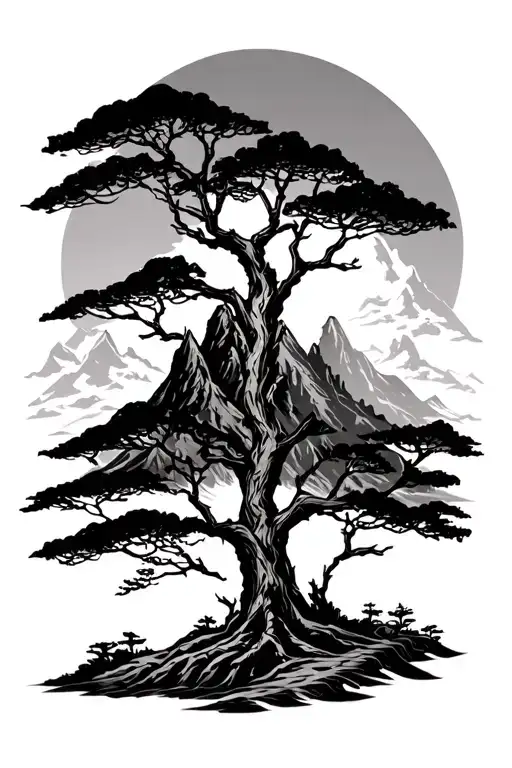 Nature Viking Tree Mountain