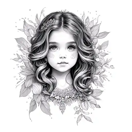 Half Sleeve For Daughter