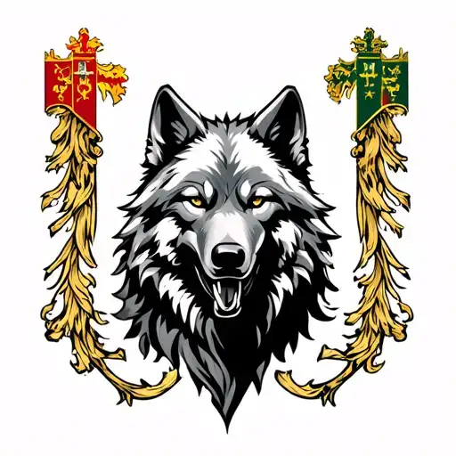 Lithuania Castle Iron Wolf