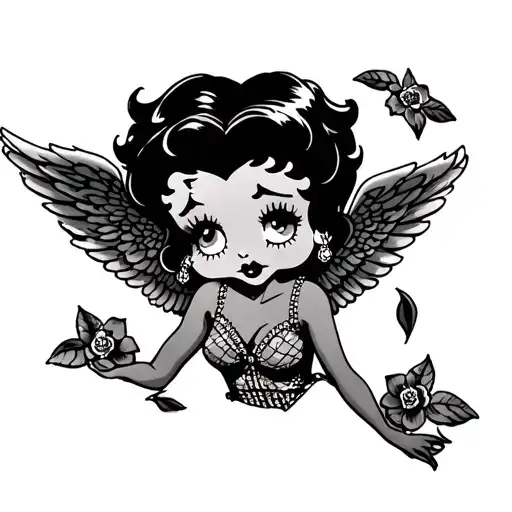 Angel Betty Boop